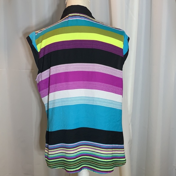 NEW! Worthington Striped Tank Top Blouse - Picture 9 of 9